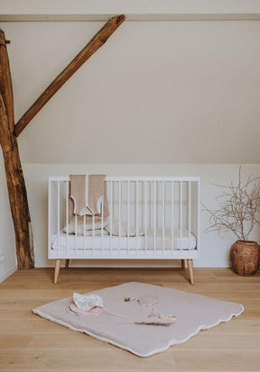 Lit bébé Cocoon Ice White pour matelas (120x60cm) Quax - Cribs & Toddler Beds par Quax