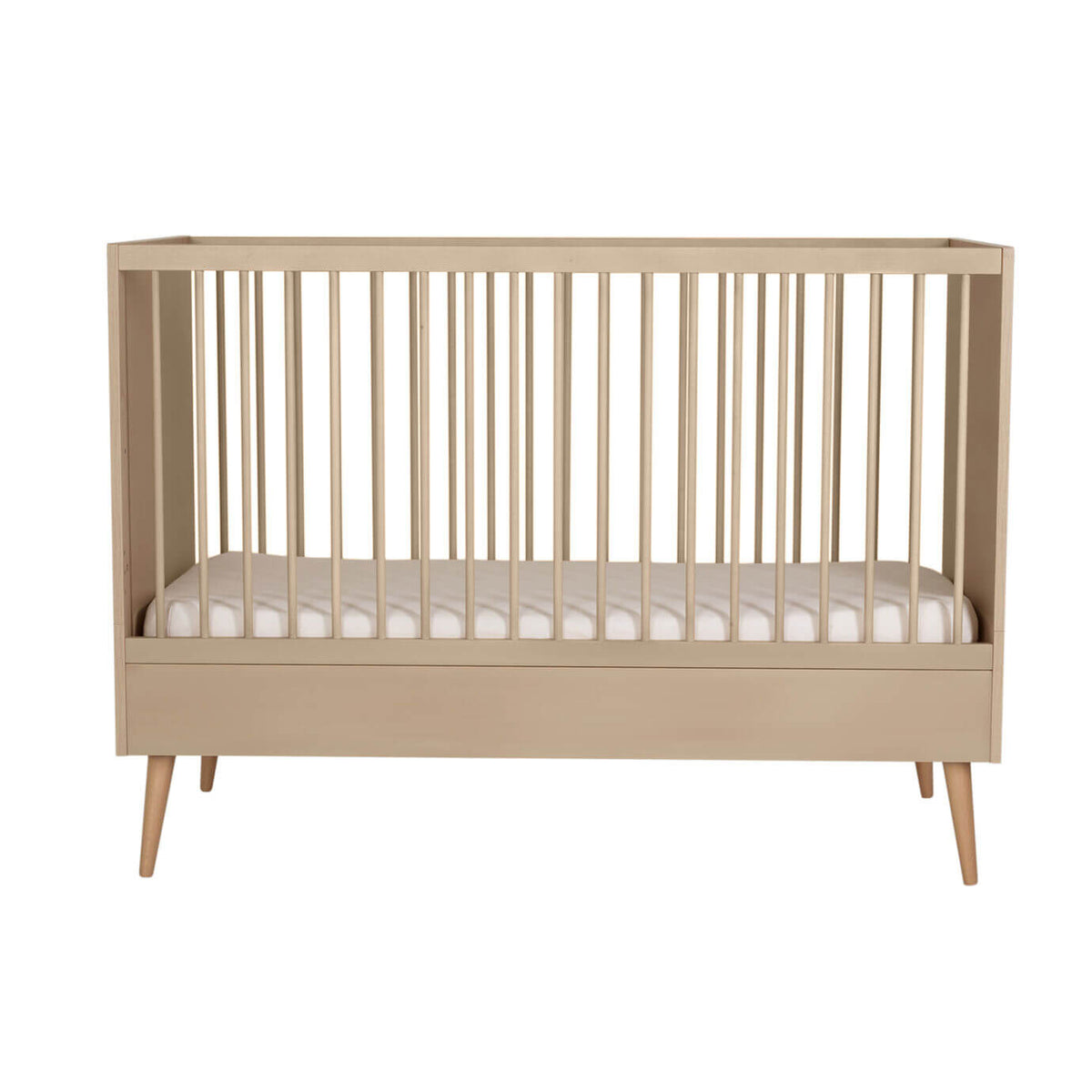 Lit évolutif Cocoon Latte (140x70cm) Quax - Cribs & Toddler Beds par Quax