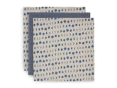 Lange gaze Coton (x3) 70x70cm Moonlight - Jollein - Swaddling & Receiving Blankets par Jollein