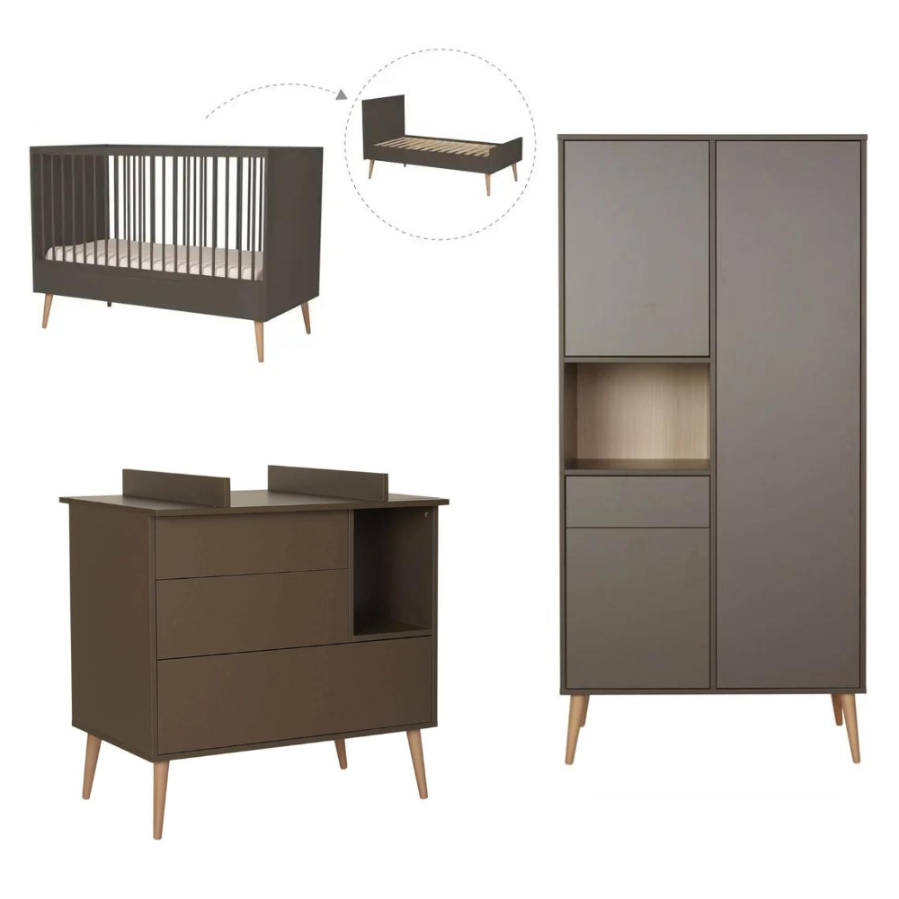 Chambre complète Cocoon Moss Quax - Baby & Toddler Furniture par Quax