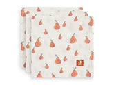 Lange gaze Coton (x3) 70x70cm Pear - Jollein - Swaddling & Receiving Blankets par Jollein