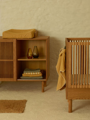 Lit à barreaux bébé 120x60cm Hai No Ki Naturel Quax - Cribs & Toddler Beds par Quax