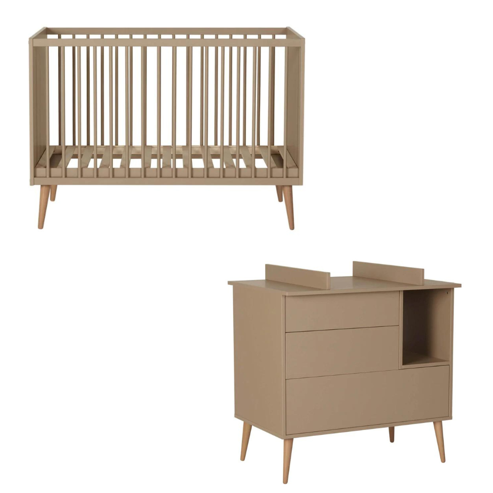 Chambre complète Cocoon Latte Quax - Baby & Toddler Furniture par Quax