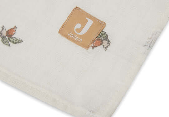 Lange gaze Coton Small (x2) 115x115cm Rosehip - Jollein - Swaddling & Receiving Blankets par Jollein
