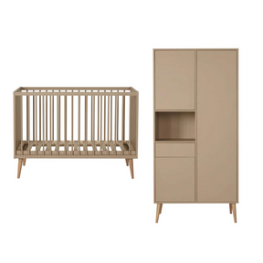 Chambre complète Cocoon Latte Quax - Baby & Toddler Furniture par Quax