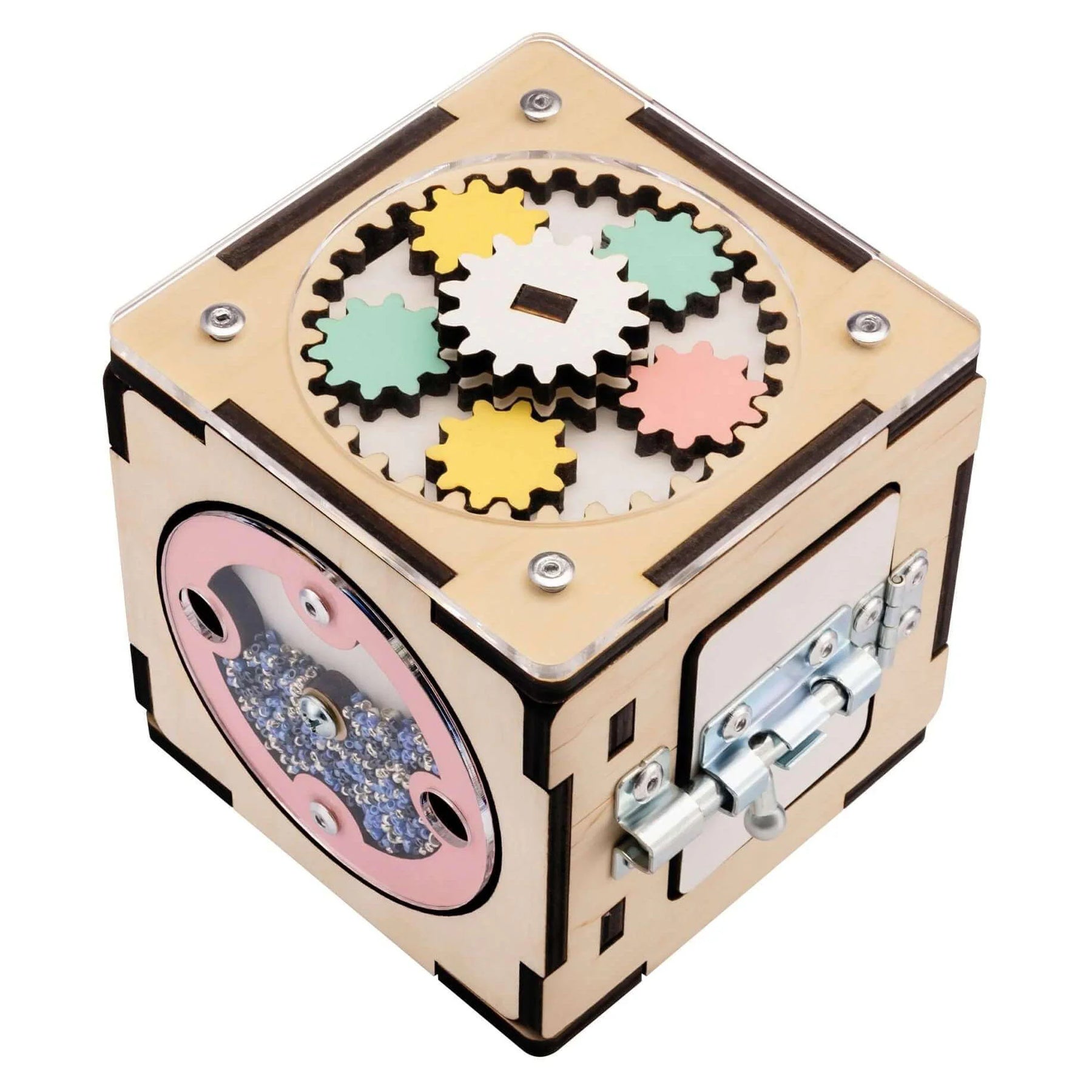 Cube d'activités BusyKids pour enfants à partir de 12 mois - Activity Toys par BusyKids