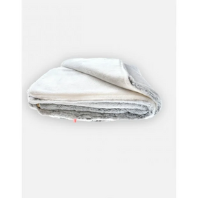 Couverture en fausse fourrure gris clair 75x100cm Noukie's - Receiving Blankets par Noukie's