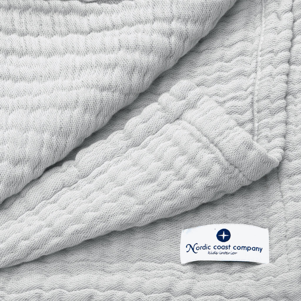 Couverture pour bébé en mousseline Nordic Coast Company - Swaddling & Receiving Blankets par Nordic Coast Company