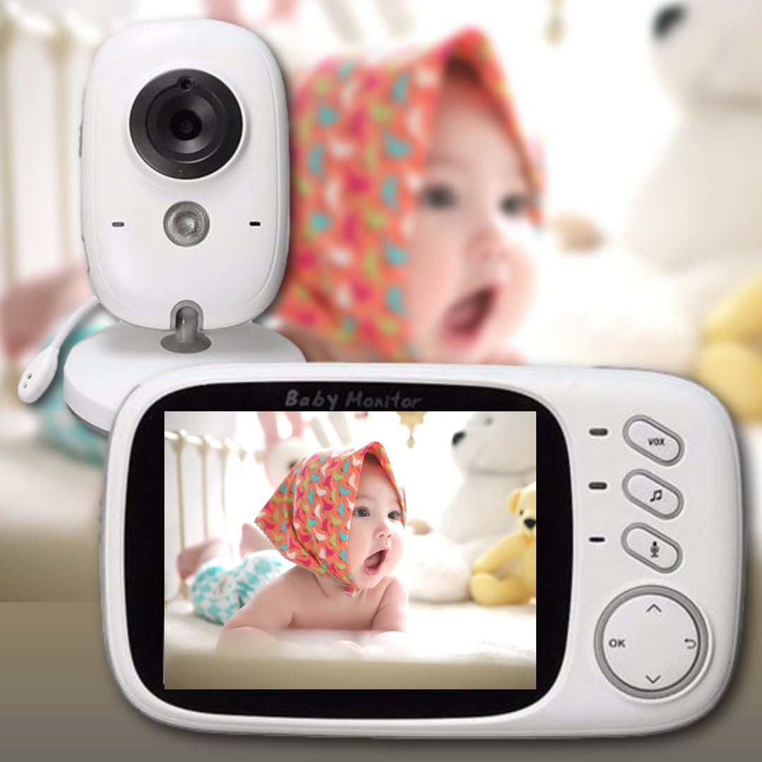 Babyphone Babykare Plus Size camera et écran LCD - Baby Monitors par Babykare