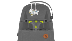 Balancelle-transat pour bébé June Air Lionelo - Baby Bouncers & Rockers par Lionelo