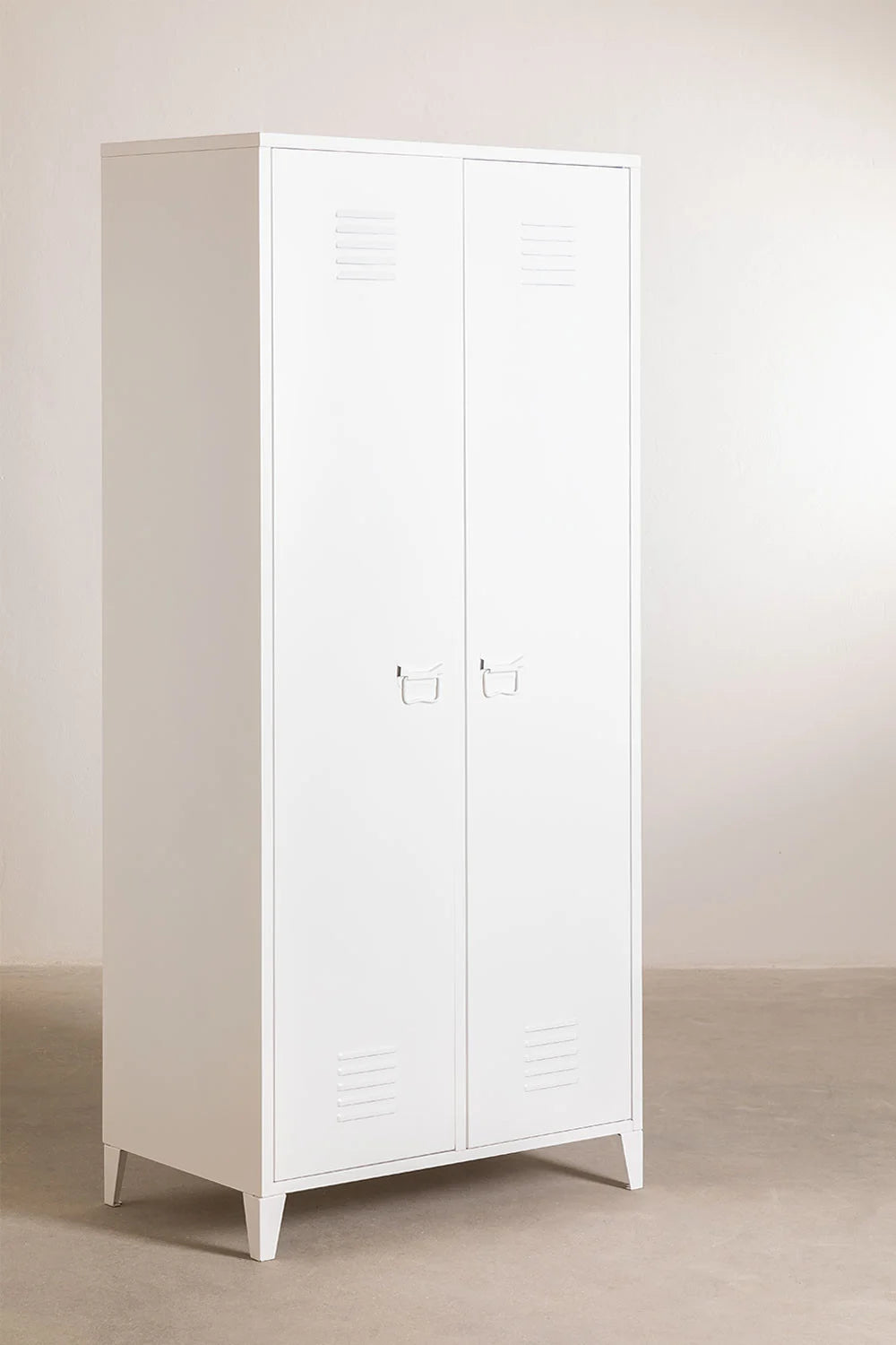 Armoire vestiaire 2 portes en métal Pohpli - Armoires & Wardrobes par Sklum