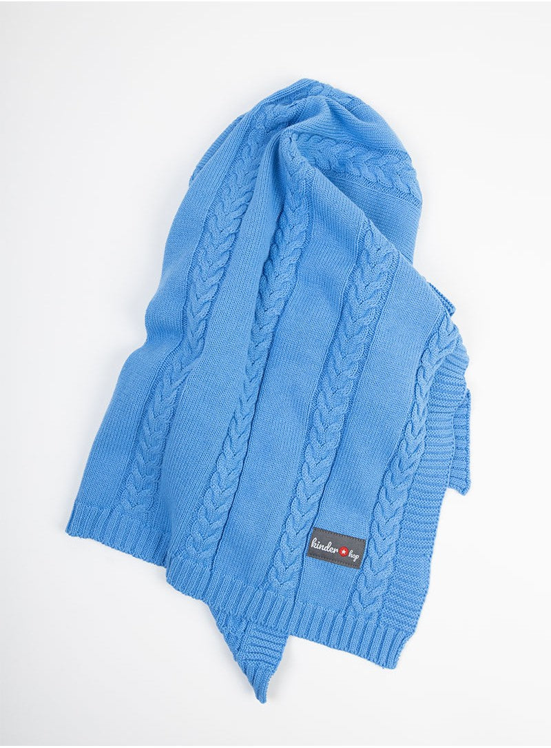 Couverture bébé tricotée 100% cotton 90x65 cm Kinder hop - Receiving Blankets par KinderHop