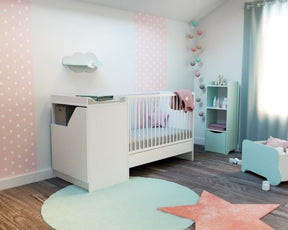 Chambre Évolutive avec lit 2 âges Blanc Carnaval AT4 - Baby & Toddler Furniture par AT4