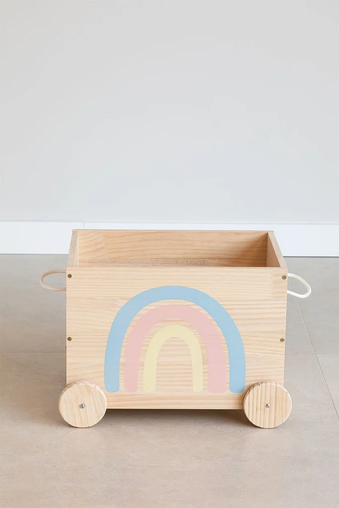 Chariot de rangement en bois Tedis Kids - Household Storage Caddies par Sklum