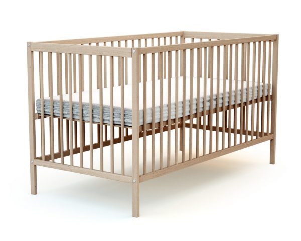 Lit Bébé fixe 70x140cm Essentiel AT4 - Cribs & Toddler Beds par AT4