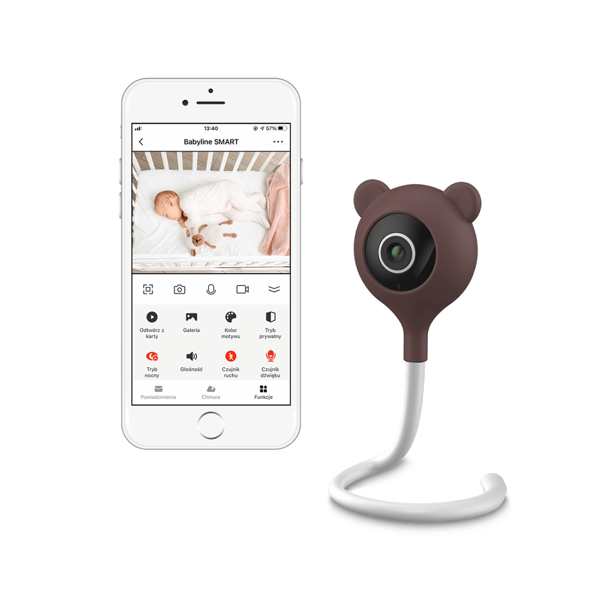 Babyphone Wifi Babyline Smart Lionelo - Baby Monitors par Lionelo