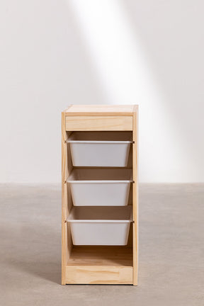 Meuble de rangement en bois Nopik Kids - Furniture par Sklum