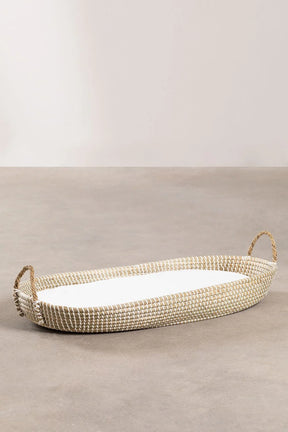 Panier à langer bébé Marlon jonc de mer - Changing Mats & Trays par Sklum