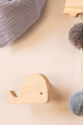 Porte-manteau mural en bois Pol kids - Coat & Hat Racks par Sklum