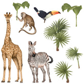 Sticker animaux safari II Pastelowe Love - Wallpapers par Pastelowe Love