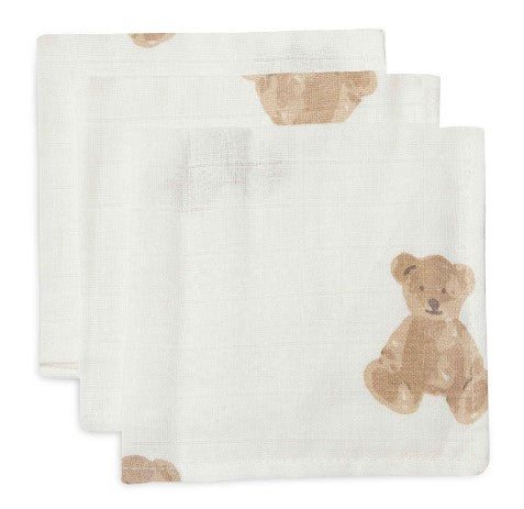 Serviette gaze de Coton (x3) Teddy Bear - Jollein - Baby & Toddler Clothing par Jollein