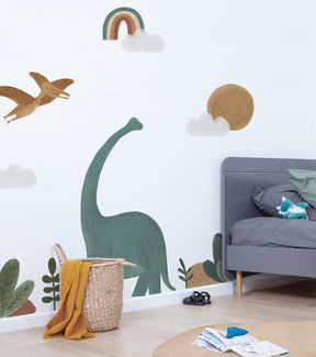Stickers muraux Plantes et dinosaure Lilipinso - Wallpapers par Lilipinso