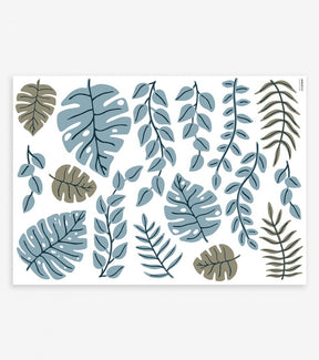 Planche de stickers plantes et fleurs Lilipinso - Wallpapers par Lilipinso